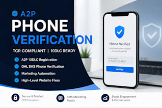 setup a2p phone verification, ghl sms, a2p 10dlc