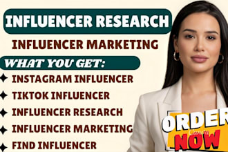research instagram tiktok and youtube influencers for influencer marketing