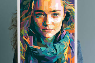 abstract painting art or color abstract art