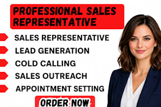 sales closer sales representative high ticket sales salesperson lead generation