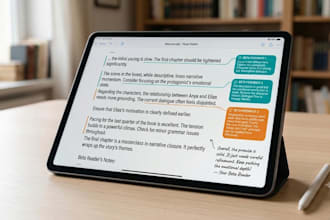 be your thorough detail oriented and kind beta reader