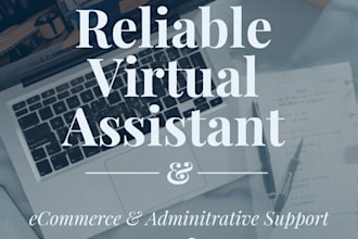 do data entry, administrative, and ecommerce assistant work