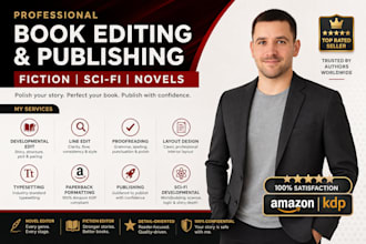 developmental edit your novel, improve plot pacing character arcs, worldbuilding