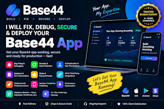 base44 expert base44 bug fixing base44 stripe integration  app store deployment