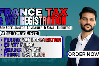 do france vat registration, french tax filing, bookkeeping, tax return, tva