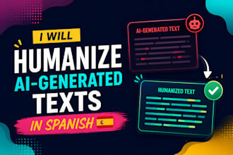 humanize ai generated spanish texts
