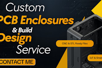 design custom pcb enclosures for smart homes and iot devices cnc stl