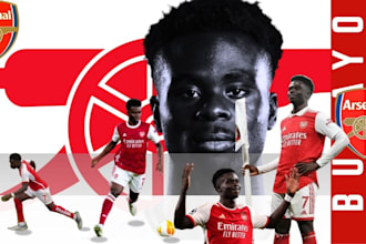 design or create sport matchday thumbnail for youtube or any other platform