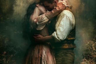 design a romance or erotica book cover