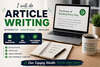 write engaging articles and blog posts