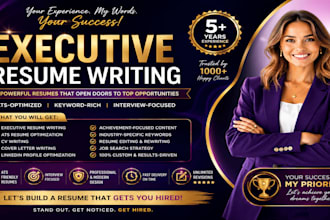 write executive resume, ats resume, resume writing, CV writing, cover letter