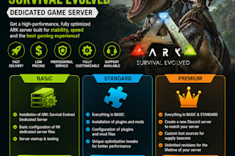 setup and install an ark survival evolved game server