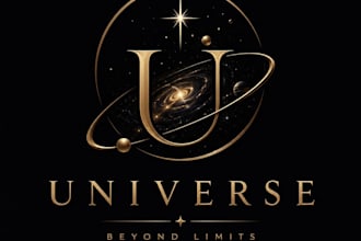 design a modern luxury logo for your brand