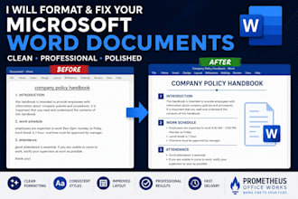 format and fix your microsoft word documents