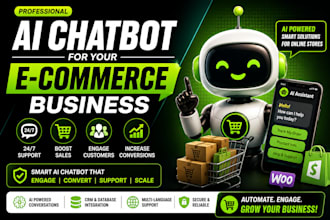 develop ai chatbot for your ecommerce business