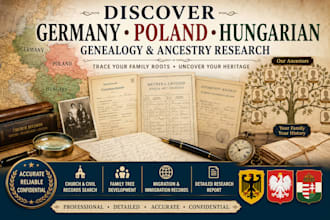 discover germany, poland, hungarian genealogy and ancestry research