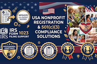 register USA nonprofit for tax exempt charities and founders