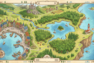 create tourist map, travel map and illustrated destination map