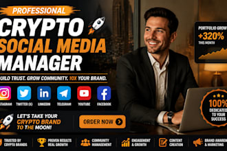 be your crypto, web 3 social media manager