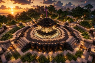build custom maincraft server spawn builds, hubs lobbies as a minecraft builder