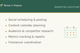 your digital marketing assistant for scheduling and tracking