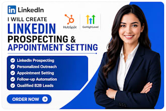 create linkedin prospecting and appointment setting systems