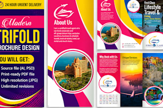 design german digital marketing company profile brochure, annual report booklet