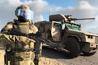 design and config custom weapons, uniforms, backpacks, helmets and faction gear