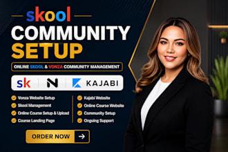 setup skool online community, skool community manager mighty networks circle so
