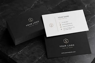 design premium, print ready business cards