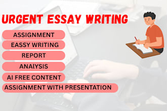 assignment, case study and urgent essay writing in ms word , powerpoint