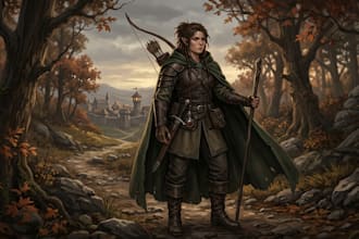 draw your rpg game character design