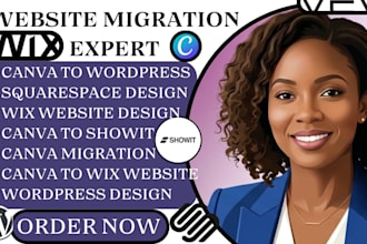 migrate canva design to wordpress canva website migration to squarespace wix vex