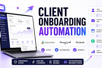setup dubsado honeybook flodesk CRM automation for photographers
