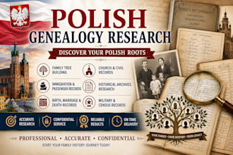 discover polish genealogy research and build your family tree