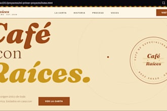 design a professional landing page with SEO and whatsapp button