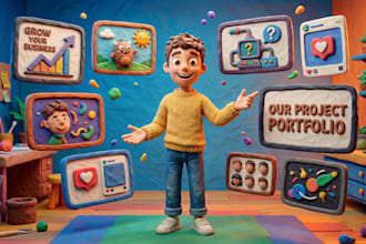 create viral 3d cinematic ai animation claymation ai animated stories claymation