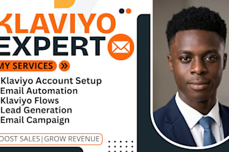 setup advanced klaviyo email marketing flows in shopify stores and e commerce