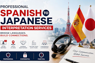 do professional japanese to spanish interpreter services, accurate and reliable