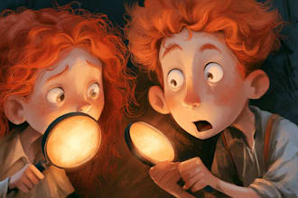 design children story book, child book illustration