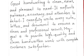 write beautiful handwritten notes