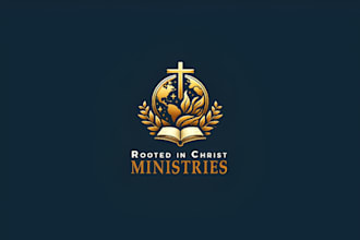 design minimalist catholic church, ministry, religious or christian logo