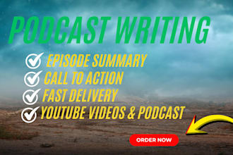 write your podcast show notes for SEO
