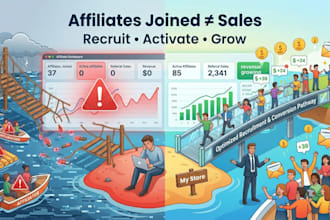 set up your affiliate program on firstpromoter, uppromote with full recruitment