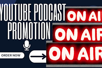 do organic podcast promotion and podcast SEO for youtube and spotify