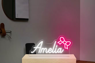 create photorealistic neon sign mockups from your logo