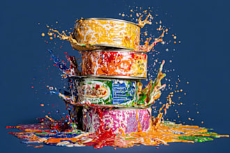turn your food photos into amazing pop art posters