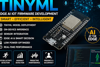 esp32 s3 ai firmware tinyml edge ai iot firmware development amd deployment