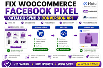 fix woocommerce facebook pixel, catalog sync and conversion API tracking issues