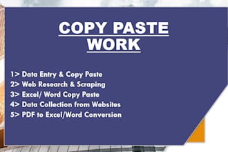 do perfect copy paste work and web research